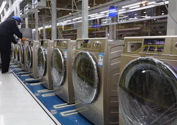 天津海尔洗衣机互联工厂图片